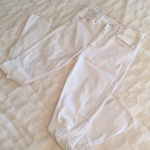 H&M distressed denim